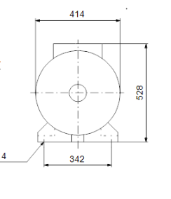 Grundfos GT-H-60 H PN10 Хидрофорен разширителен съд 60 л, хоризонтален