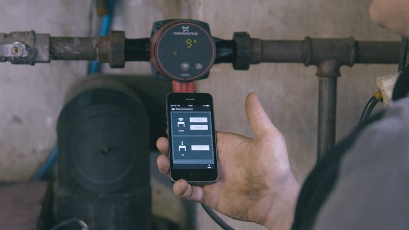 Grundfos ALPHA3 25-80 180 AutoADAPT BlueTooth Циркулационна помпа