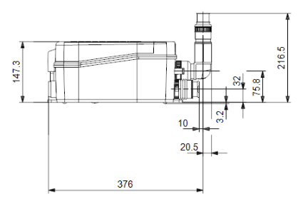 Grundfos Sololift2 D-2 Помпена станция за отпадни води