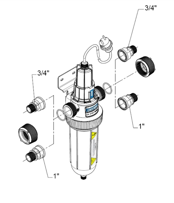 Cintropur UV-4100 40W 2100 l/h Пречиствател за вода